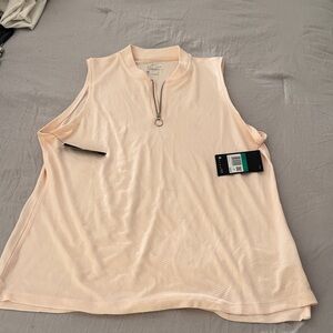 Nike Women's Sleeveless Top - Cream